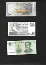 Banknotenlot asien singapur gebraucht kaufen  Flieden