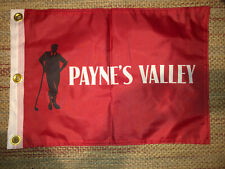 BANDEIRA DE BROCHE DE GOLFE TIGER WOODS TGR DESIGN PAYNE’S VALLEY BRANSON CAMPO DE GOLFE PGA TOUR comprar usado  Enviando para Brazil