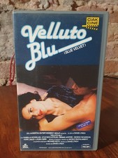 Vhs velluto blu usato  Bra
