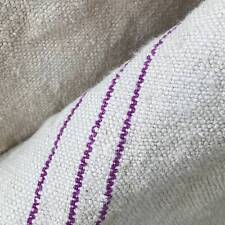 Usado, Corredor de mesa roxo estofado tecido material linho lavado antigo caseiro li comprar usado  Enviando para Brazil