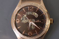 INVICTA Specialty masculino 45mm aço inoxidável mostrador marrom ouro rosa JSD-006SY comprar usado  Enviando para Brazil