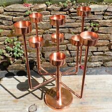 Copper tealight candle for sale  LISKEARD