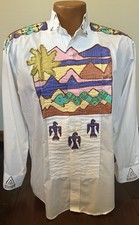 dress shirts mens handpainted for sale  Vandalia