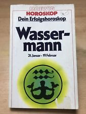 Dein Erfolgshoroskop Wassermann: 21. Januar bis 19. Februar. Nr. 7011, na sprzedaż  Wysyłka do Poland