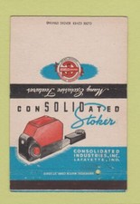 Matchbook cover consolidated for sale  USA