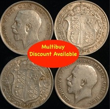 Halfcrown 1911 1936 for sale  SIDMOUTH