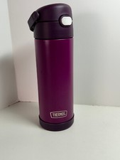 Garrafa térmica funtainer garrafa de água infantil, 16 oz isolada, vermelho violeta, flip-pour top comprar usado  Enviando para Brazil