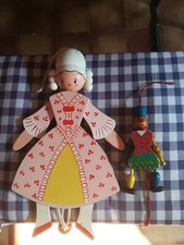 Marionette legno damina usato  Vito d'Asio