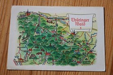 Landkarte thüringer wald gebraucht kaufen  Dresden