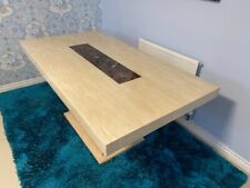 Solid marble dining for sale  AYLESBURY