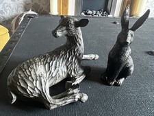 Pair resin animal for sale  SALE