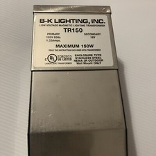 Transfômero BK Lighting TR150 150W 120V a 12V - Carcaça de aço inoxidável comprar usado  Enviando para Brazil