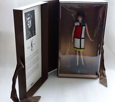 Vestido Yves Saint Laurent Barbie em 1965 Mondrian etiqueta platina 2018 LE, usado comprar usado  Enviando para Brazil