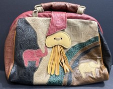 Vintage colorful leather for sale  Surrency