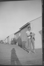 1930s man holds for sale  Orange