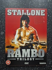 Stallone rambo trilogy for sale  PRESTON
