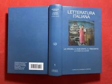 Letteratura italiana vol.1 usato  Bologna