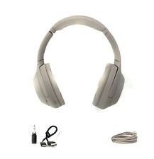 Fones de ouvido Sony WH-1000XM4 sem fio Bluetooth cancelamento de ruído prata comprar usado  Enviando para Brazil