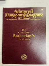 AD&D 2ª Edição - O Manual Completo do Bárbaro - TSR 2148 comprar usado  Enviando para Brazil