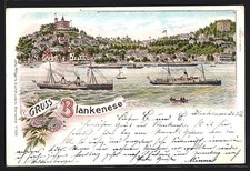 Lithographie hamburg blankenes gebraucht kaufen  Berlin