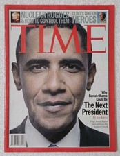 🔶️REVISTA TIME 23 DE OUTUBRO DE 2006 N°42 PRESIDENTE BARACK HUSSEIN OBAMA DEMOCRATA comprar usado  Enviando para Brazil