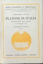 Platone italia vol. usato  Italia