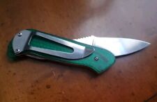 Faca dobrável CRKT Rollock VERDE translúcida trava deslizante 5212G (SCARSE), usado comprar usado  Enviando para Brazil