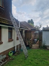Ladder double aluminum for sale  BOURNEMOUTH