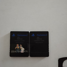 Cartão de memória PS2 original usado lote de 2 preto feito no Japão genuíno SCPH-10020 comprar usado  Enviando para Brazil