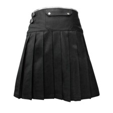 Mens black leather for sale  HIGH PEAK