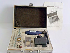 Mini moedor rotativo de ferramentas Test-Rite Dremel, kit de polimento com acessórios e estojo comprar usado  Enviando para Brazil