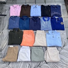 Lote 19 camisas polo vintage anos 90 Ralph Lauren pacote revendedor aleatório calças polo  comprar usado  Enviando para Brazil