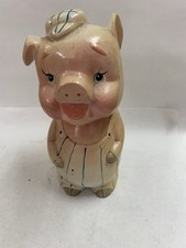 Vintage ceramic piggy for sale  WALSALL