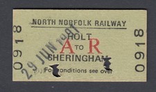 Ticket railway north for sale  HOVE