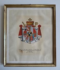 Antica originale stampa usato  Roma