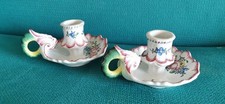 Jolis bougeoirs faience d'occasion  Agen