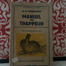 Formosov manuel trappeur. d'occasion Formosov manuel trappeur. d'occasion  France