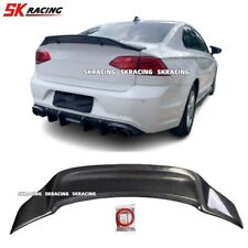 Spoiler traseiro de fibra de carbono real asa lábio estilo R para Volkswagen VW Jetta MK6 comprar usado  Enviando para Brazil