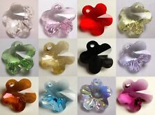 Berloque pingente flor elemento cristal SWAROVSKI #6744 ~ muitas cores e tamanhos comprar usado  Enviando para Brazil