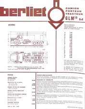 Berliet glm 6x4 d'occasion  Ouzouer-sur-Loire