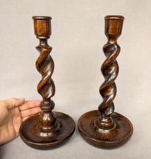 Pair vintage oak for sale  CHESTER