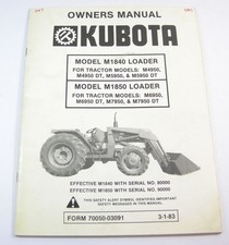 Original kubota m1840 for sale  Clayton