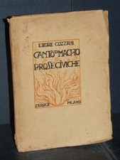 Ettore cozzani canto usato  Verona