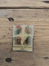 Plakette anstecker fasnet gebraucht kaufen  Rottweil