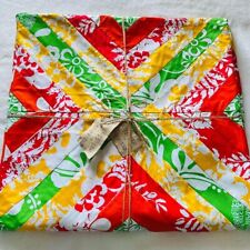Colcha otimista dupla face reversível feita à mão nova king size 106”x106” comprar usado  Enviando para Brazil