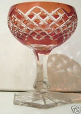 Verre coupe decorative d'occasion  Donchery