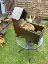 Vintage wooden teddy for sale  BRADFORD