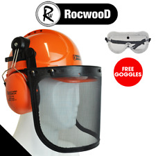 Rocwood chainsaw helmet for sale  WREXHAM