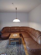 Ledercouch rundecke longlife gebraucht kaufen  Landshut