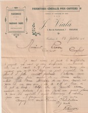 Lettres tête fournitures d'occasion  Castres